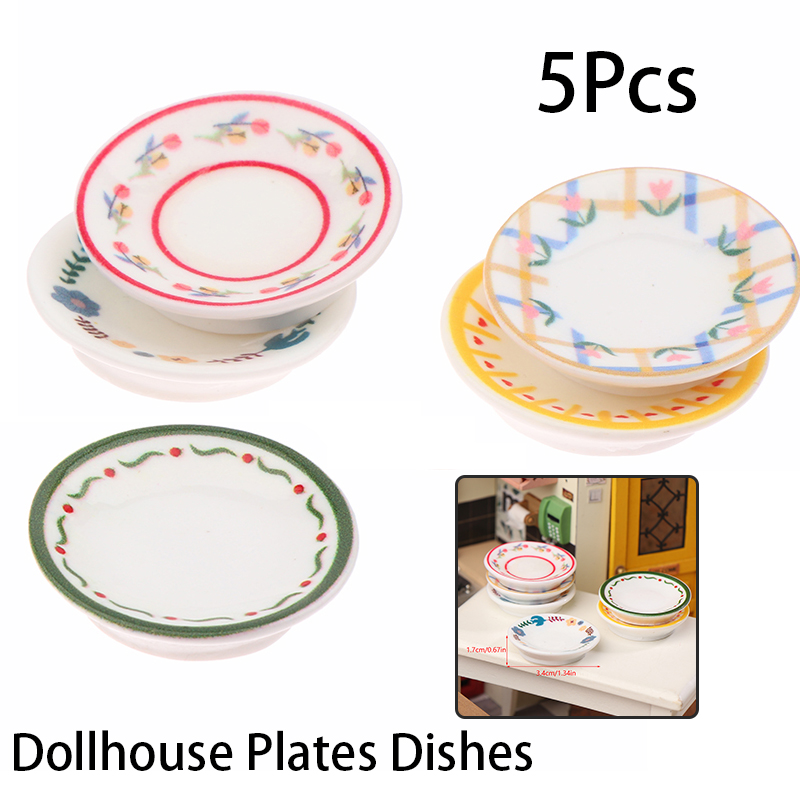 Commercial Kitchen Setup - 5 pçs 1/12 casa de bonecas