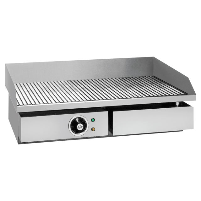 Electric Griddle Flat Top - Chapa Elétrica Comercial de Aço Inoxidável