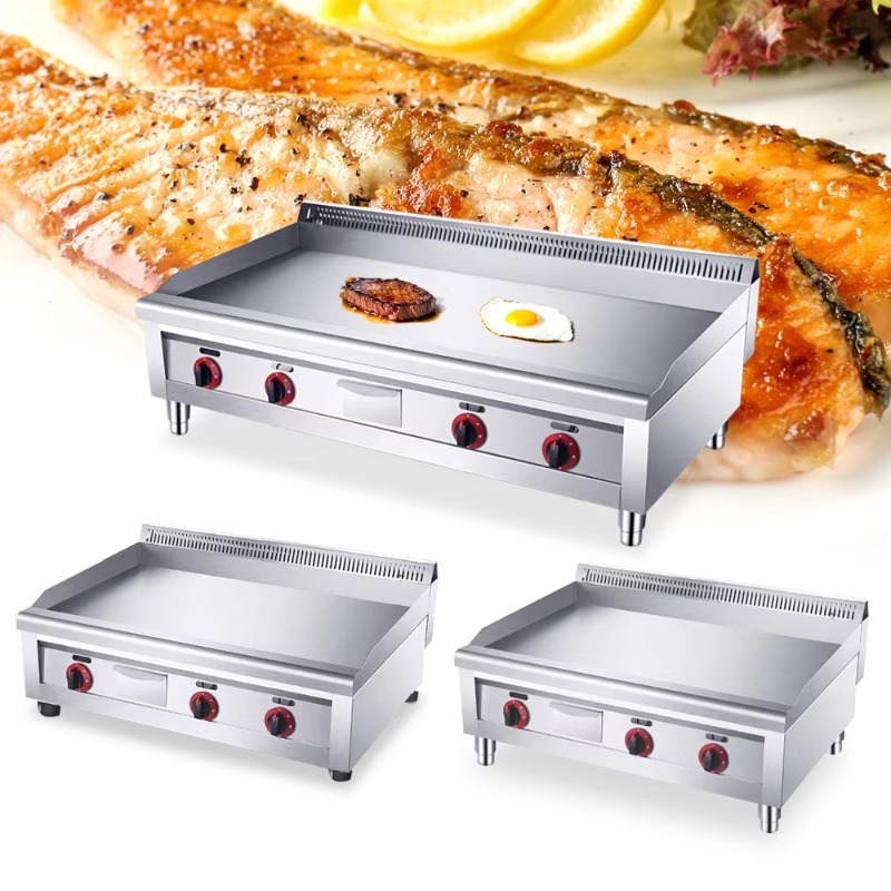Electric Griddle Flat Top - Chapa Elétrica Profissional de 16mm para