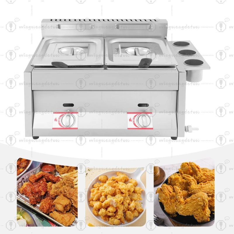Commercial Kitchen Machinery - NOVA Fritadeira a Gás Comercial de