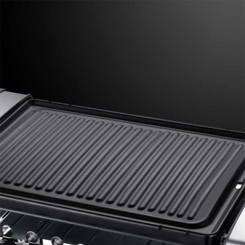 Electric Griddle Flat Top - Grelhador Elétrico Doméstico Multifuncional com Bandeja