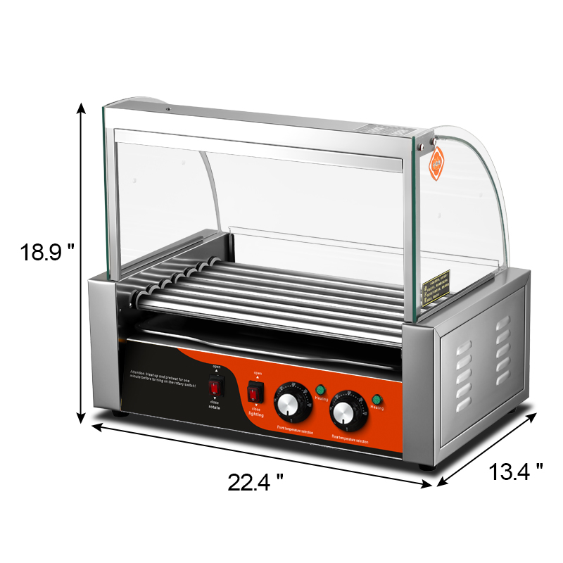 Commercial Kitchen Machinery - Máquina de Grelhar Salsichas e Hot