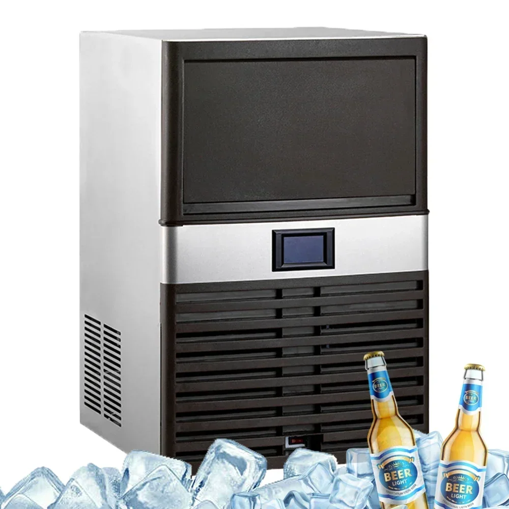 Commercial Kitchen Youtube - 55kg industrial floco/tubo/bloco bala cubo elétrico