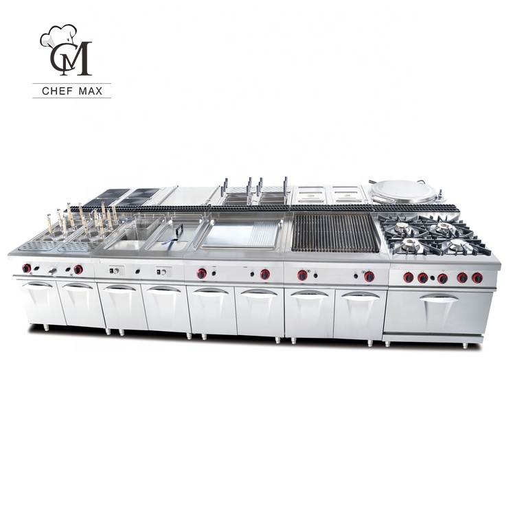 Commercial Kitchen Youtube - CHEFMAX Hotel Ocidental Italiano Equipamento de