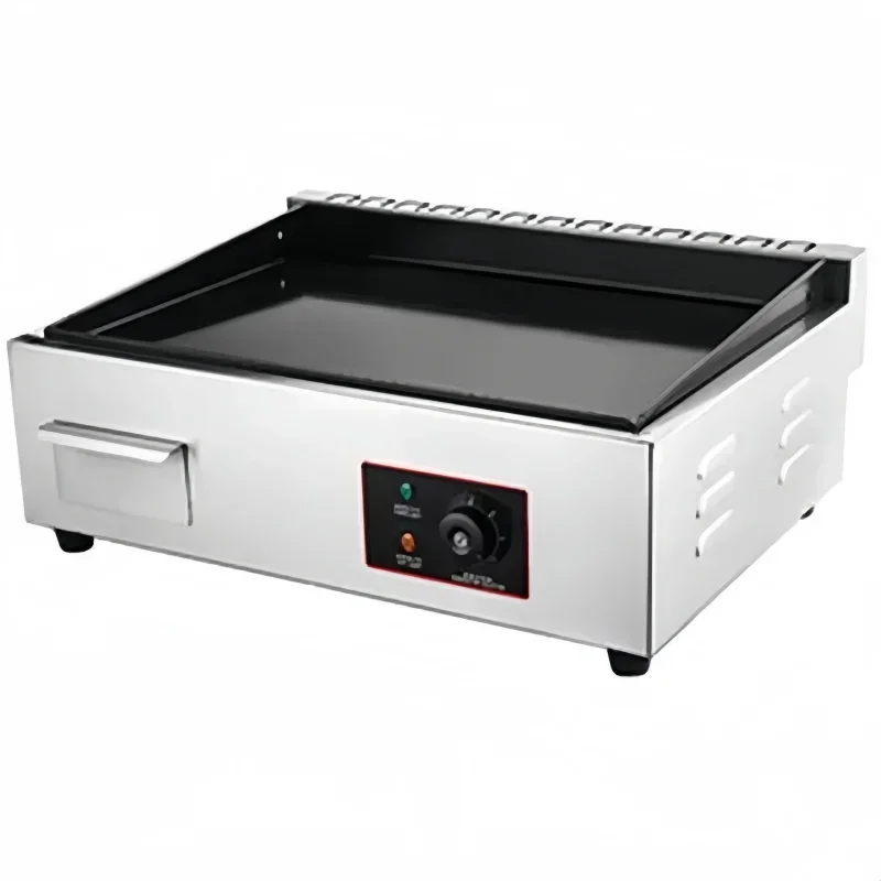 Mini chapa elétrica comercial  - Electric Griddle Flat Top avaliação e preço