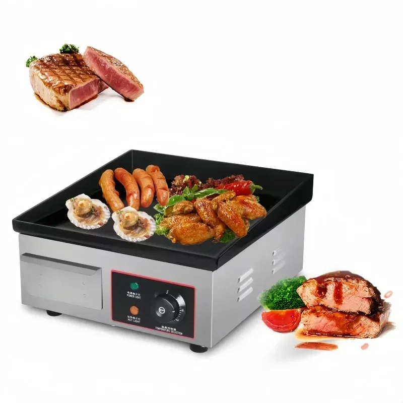 Mini chapa elétrica comercial  - Electric Griddle Flat Top avaliação e preço
