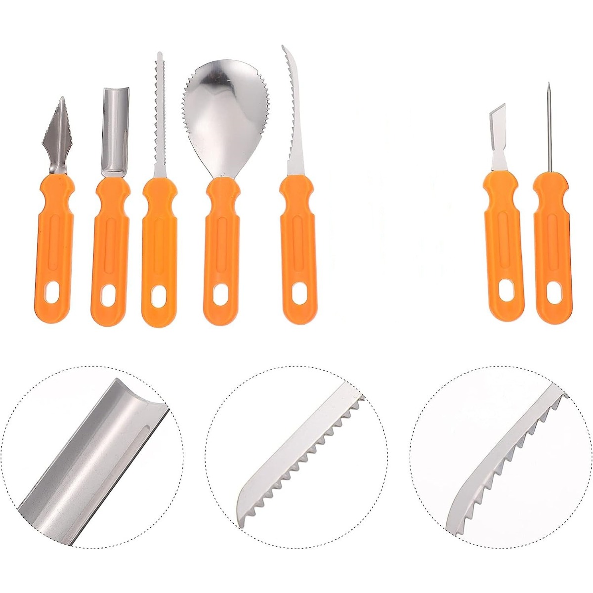 7 pçs conjunto de escultura de - Commercial Kitchen Knife Set avaliação e preço