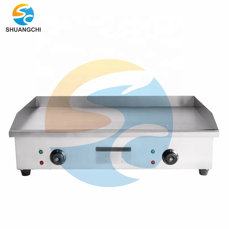 Shuangchi chapa elétrica comer - Electric Griddle Flat Top avaliação e preço