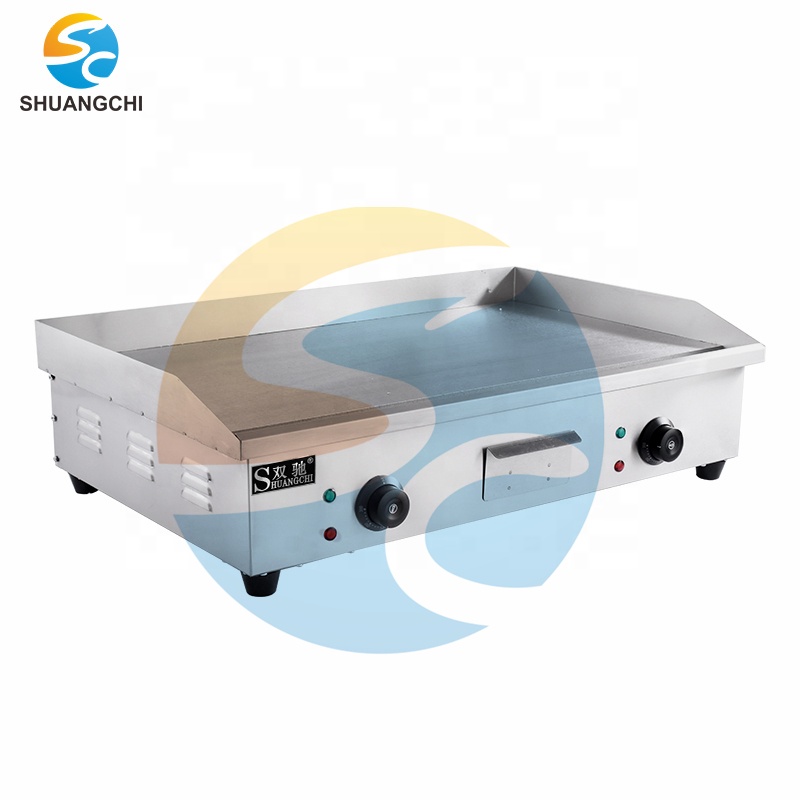 Shuangchi chapa elétrica comer - Electric Griddle Flat Top avaliação e preço