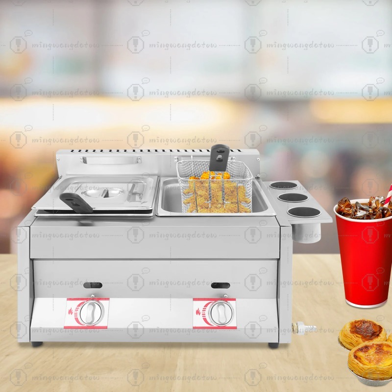 NOVA Fritadeira a Gás Comercia - Commercial Kitchen Machinery avaliação e preço