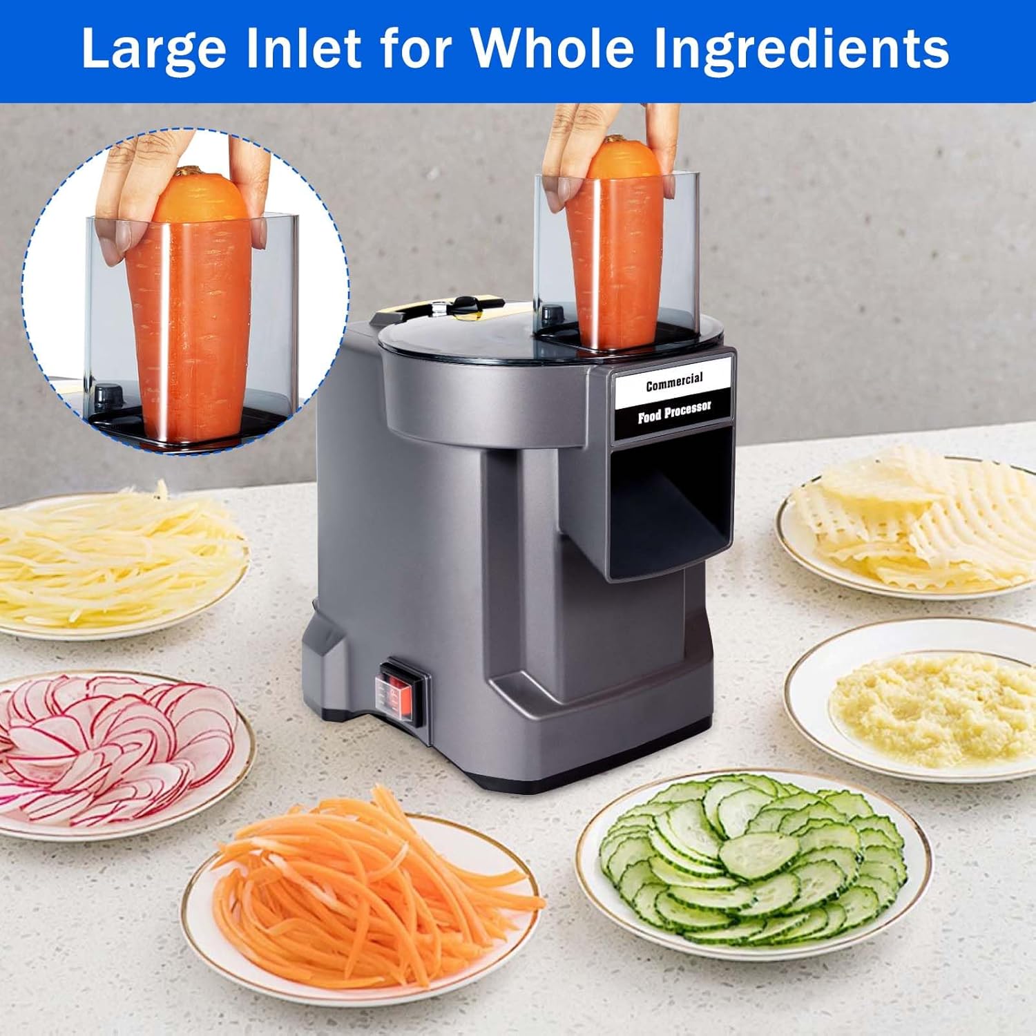 Cortador de legumes comercial  - Commercial Kitchen Products avaliação e preço