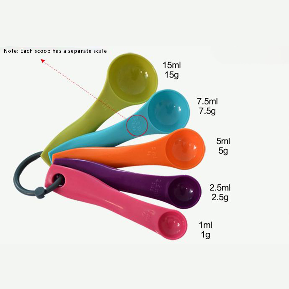 5-piece colorido colher de óle - Commercial Kitchen Products avaliação e preço