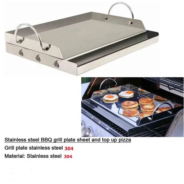 Chapa de aço inoxidável resist - Electric Griddle Flat Top avaliação e preço