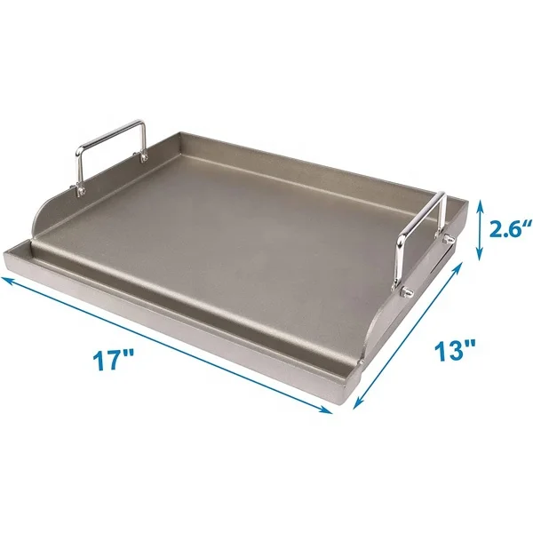 Chapa de aço inoxidável resist - Electric Griddle Flat Top avaliação e preço