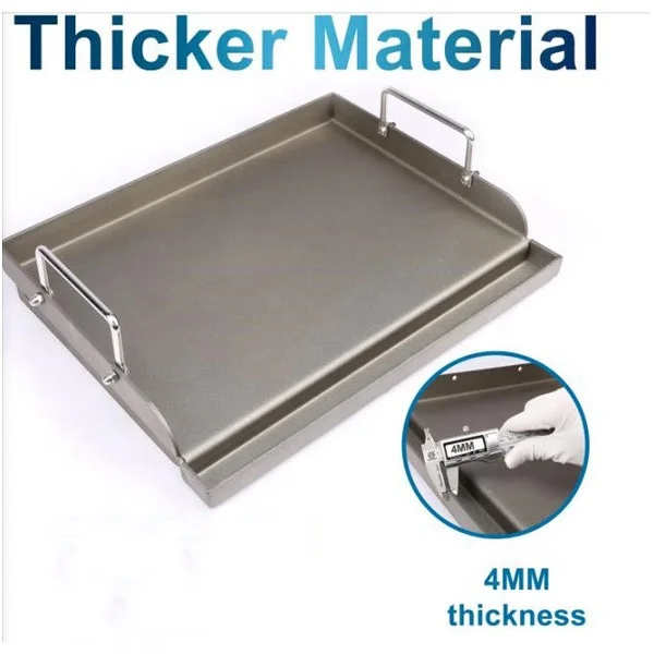 Chapa de aço inoxidável resist - Electric Griddle Flat Top avaliação e preço