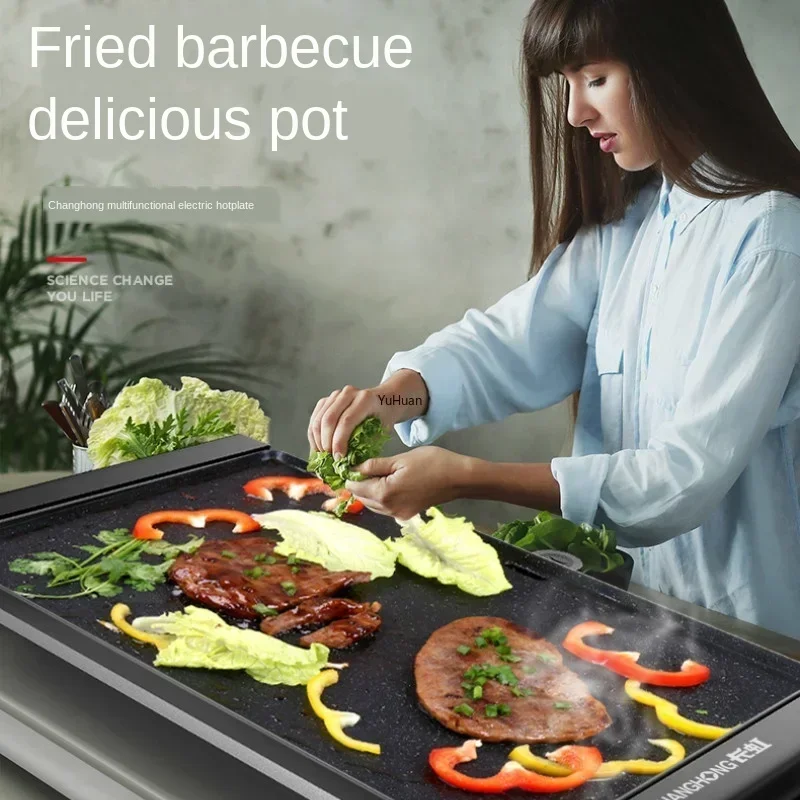 Churrasqueira Elétrica Grande  - Electric Griddle Flat Top avaliação e preço