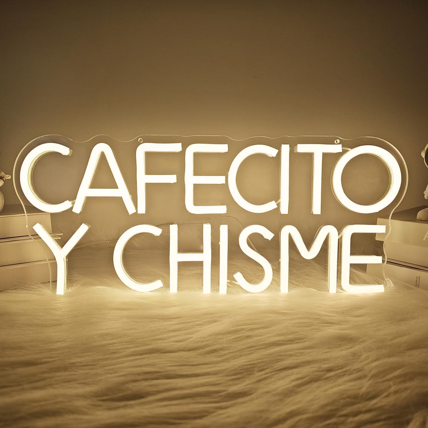 Letreiro Neon Cafecito Y Chism - Commercial Kitchen Walls avaliação e preço