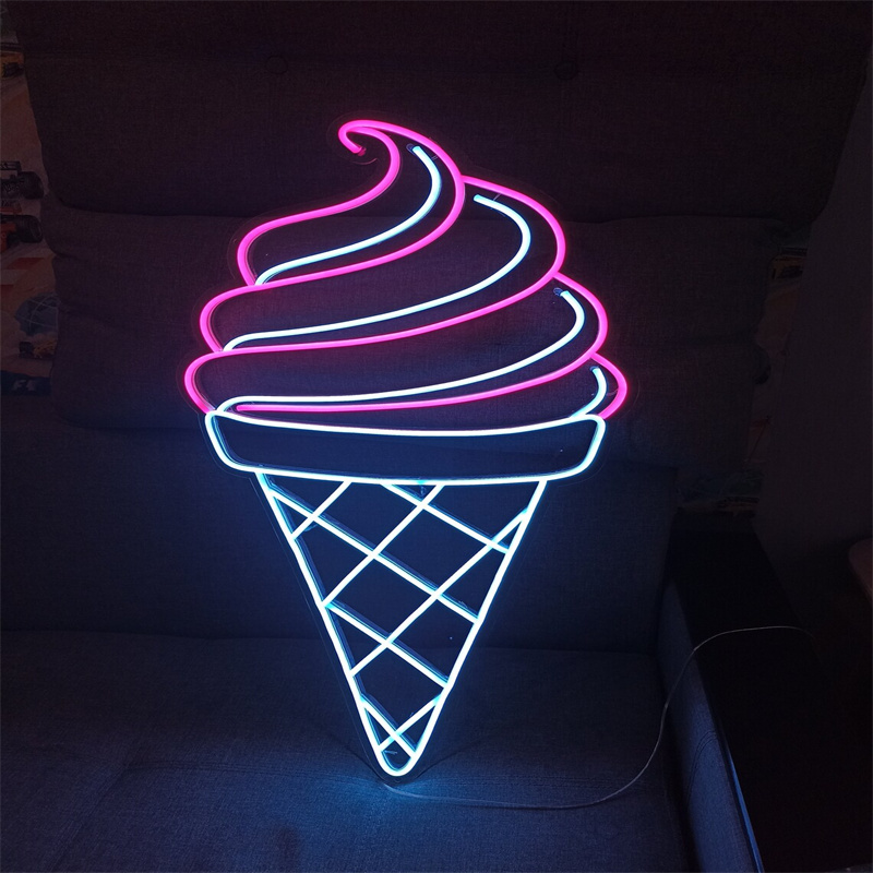 Ice Cream LED Neon Light, Tape - Commercial Kitchen Walls avaliação e preço