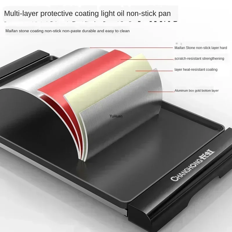 Churrasqueira elétrica grande  - Electric Griddle Flat Top avaliação e preço