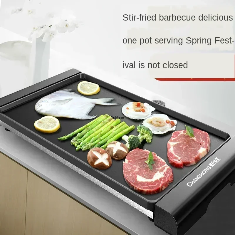 Churrasqueira elétrica grande  - Electric Griddle Flat Top avaliação e preço