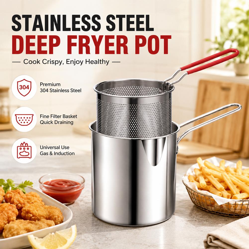 Panela de Fritura em Aço Inoxi - Commercial Kitchen Appliances avaliação e preço