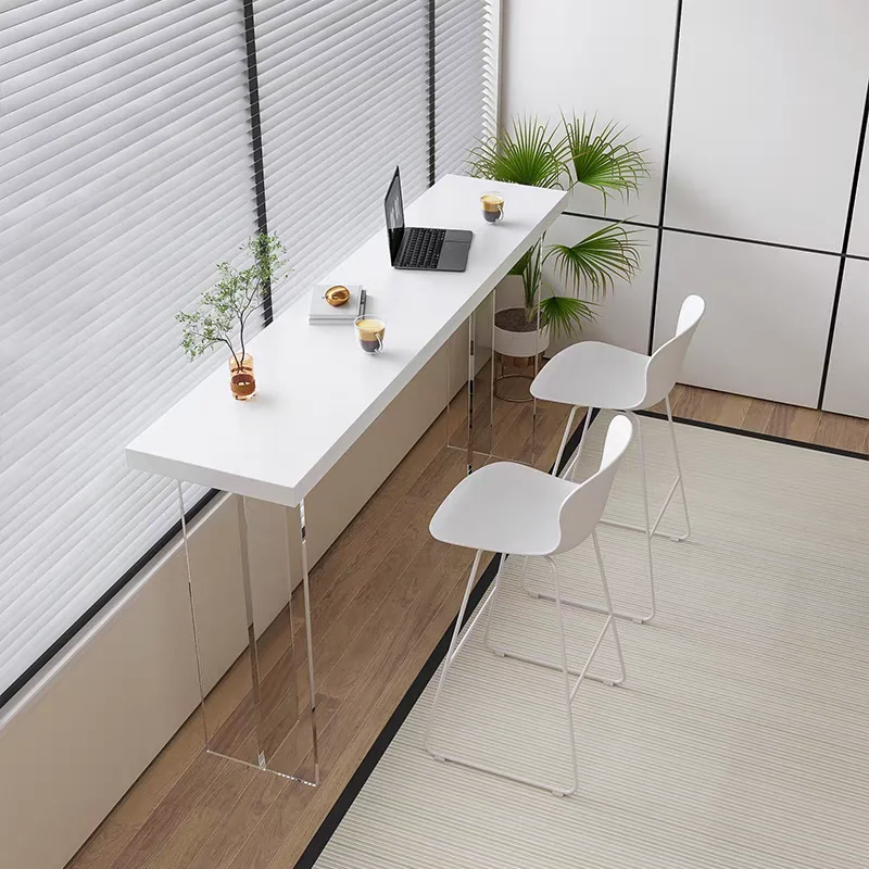 Nordic luxo mesa de bar madeir - Commercial Kitchen Tile avaliação e preço
