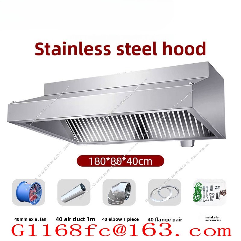 Coifa de Aço Inoxidável para C - Commercial Kitchen Hoods avaliação e preço